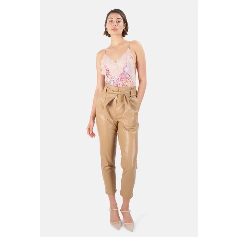 Zimmermann Botanica Teddy Bodysuit Lace Floral Pink Milettia Size 10 NWT - Picture 10 of 10